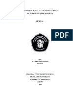 ID Pengaturan Penyelesaian Sengketa Pajak Di Tinjau Dari Aspek Keadilan PDF