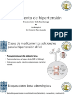 Exposicion Tratamiento Hipertensión Arterial Sistémica Cardiologia II