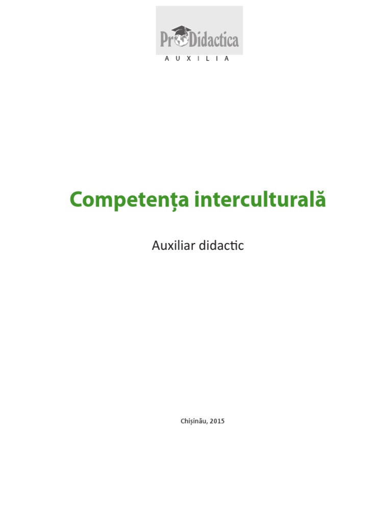 Competenta Interculturala Pdf