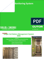 Battery Monitoring System: Solid Energi