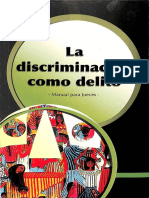 La Discriminación Como Delito PDF