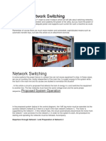 Electrical Network Switching