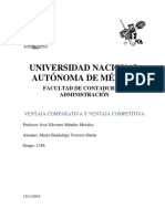 Ventaja Comparativa y Competitiva