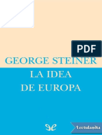 Steiner George. La Idea de Europa.