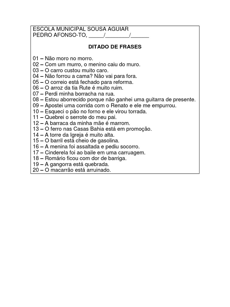 Ditados de Frases | Download grátis PDF | Natureza