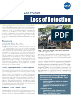 Loss of Detection: System Failure Case Studies