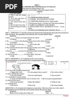 For Questions 1-5, Mark The Correct Letter A-H On The Answer Sheet