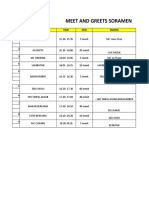 Rundown Meet N Greet HGSDGHD