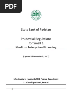 SBP Prudential Regulations Guide | PDF | Infrastructure | Banks