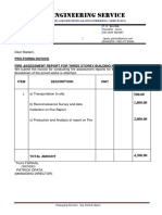 ESTIMATES FOR 3 Storey Fire at FINAL2019