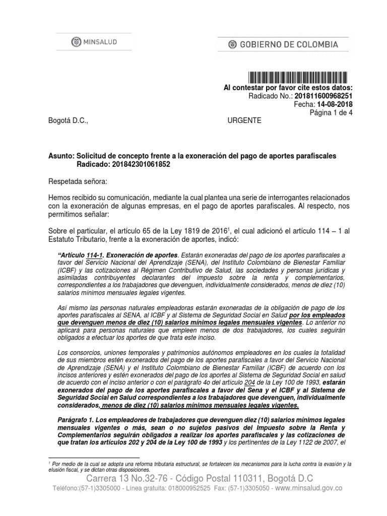 concepto-jur-dico-exoneraci-n-del-pago-de-aportes-parafiscales-y-salud
