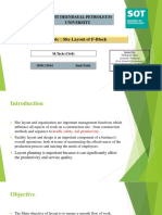 PDPU F-Block Site Layout Planning