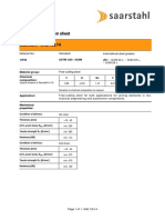 Material Specification Sheet Saarstahl - SAE 12L14: Material No.: Standard: International Steel Grades
