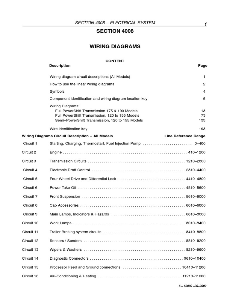 4008 PDF | PDF | Transmission (Mechanics) | Electrical Connector