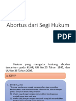 Abortus Dari Segi Hukum