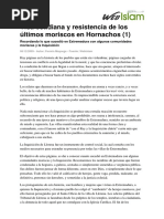 Vida Cotidiana y Resistencia de Los Ultimos Moriscos en Hornachos 1