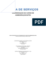 CARTA DE SERVIÇOS - CURSO DE ADMINISTRAÇÃO UFRN