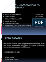 GIRO, TABUNGAN, DEPOSITO, DAN SURAT BERHARGA