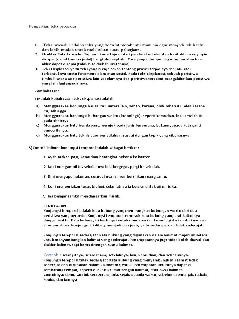 Tugas Semalam Bahasa Indonesia