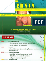 Hernia: Dr. Mochamad Aleq Sander, M.Kes., SP.B., FINACS