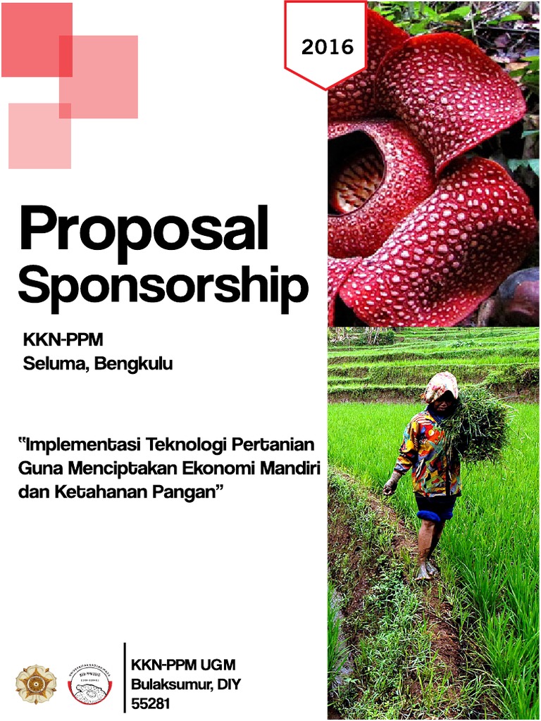 Proposal Sponsorship KKN-PPM Ugm Bku 01 | PDF
