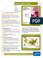 Insufficient Sleep Fact Sheet 2011 IN PDF