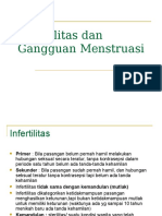 Infertilitas Dan Gangguan Menstruasi