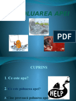 Poluarea Apei PDF