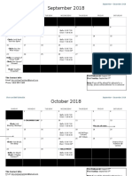St. Peter's Music Schedule Sept-December