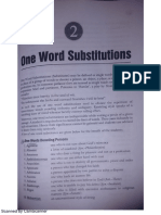 One Word Substitutions by SP Bakshi