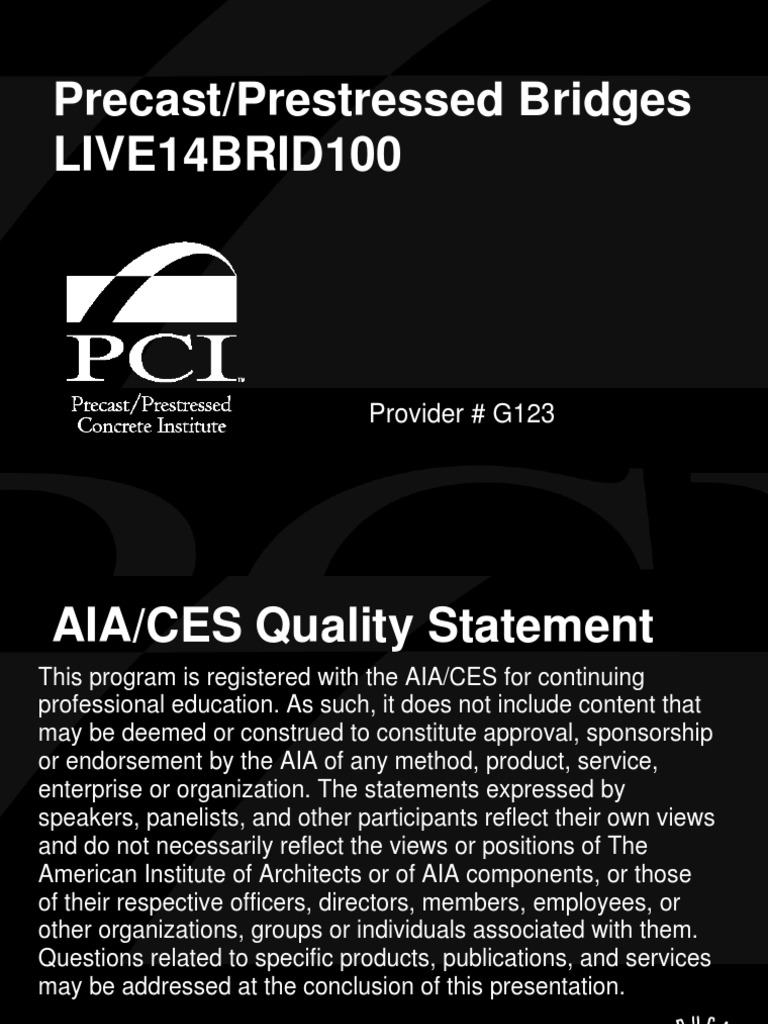 Precast Bridge Design and Construction | PDF | Prestressed Concrete ...