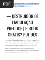 → Ejaculaçao Precoce Exercicios | Destruidor de Ejaculação Precoce Infalível 