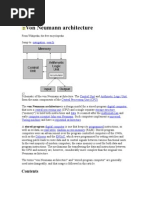 Von Neumann Architecture