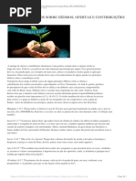 Princípios Bíblicos Sobre Dízimos, Ofertas e Contribuições Cristãs