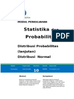 Mdl10 Distr Probabilitas Normal