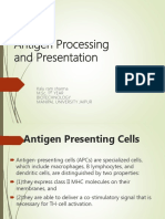 Antigen Processing and Presentation Explained in 40 Characters