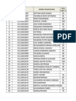 Absensi Kelas Statika