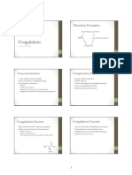 Coagulation: Thrombus Formation