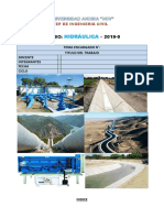 ESQUEMA DE TRABAJO HIDRAULICA - Uancv