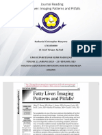 Fatty Liver Imaging Patterns and Pitfalls