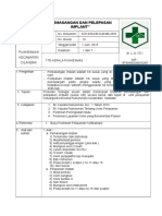 PELEPASAN DAN PEMASANGAN IMPLAN