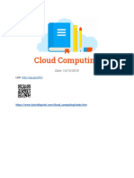 Class Notes Cloud Computing 2018 PDF