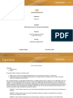 Diseño ergonómico puesto trabajo