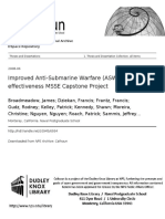 Improved Anti-Submarine Warfare (ASW) Effectiveness MSSE Capstone Project PDF