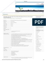 New Product Development Process and Innovative Project Management