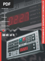 BE21 - Genset Control PDF