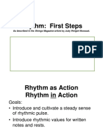 Rhythm for Beginners: Introducing Pulse and Note Values