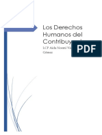 Los Derechos Humanos Del Contribuyente