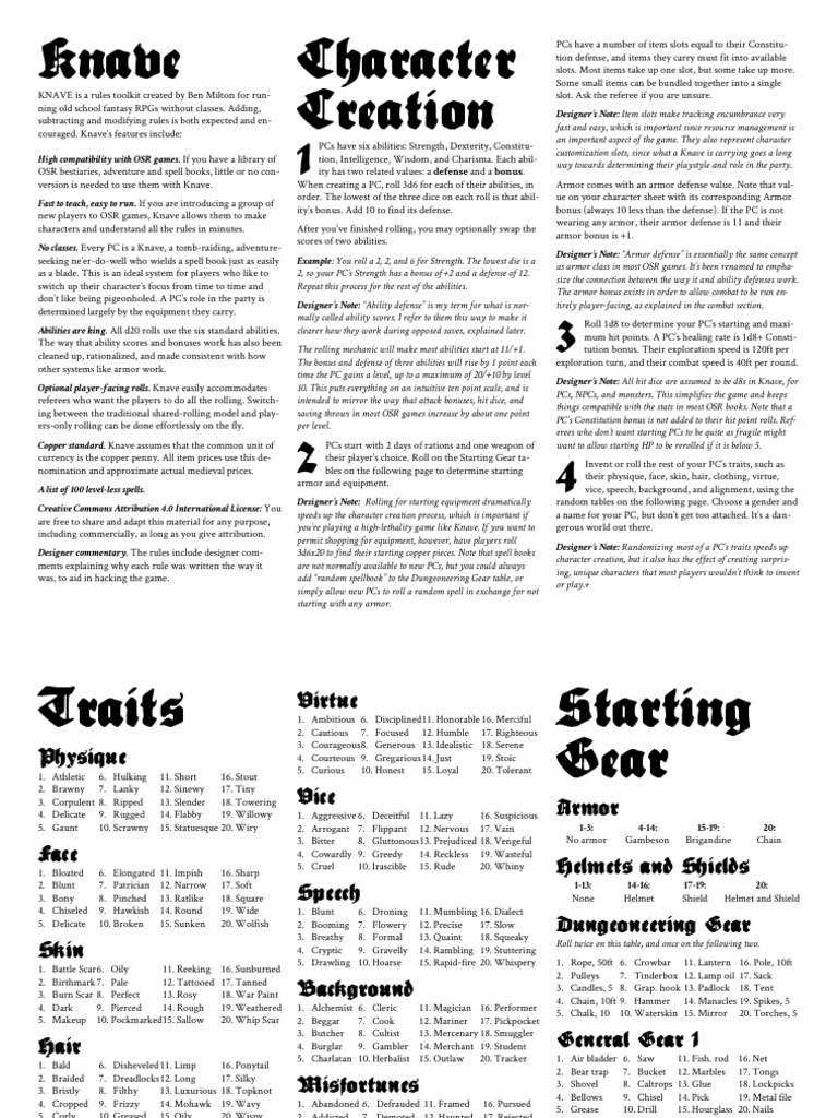 Knave PDF Leisure Nature