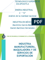 Industria en Mexico
